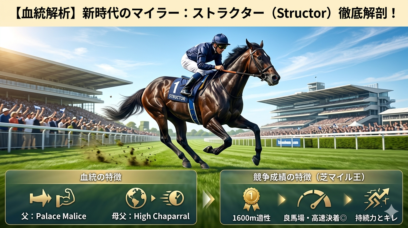 ストラクター産駒の特徴とは？のアイキャッチ画像